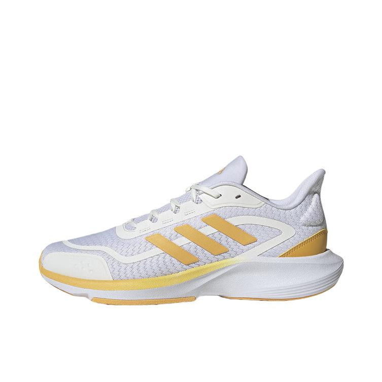 推荐商品：adidas All Day Essential 跑鞋 透气轻便防滑耐磨缓震轻运动网面训练 亮白