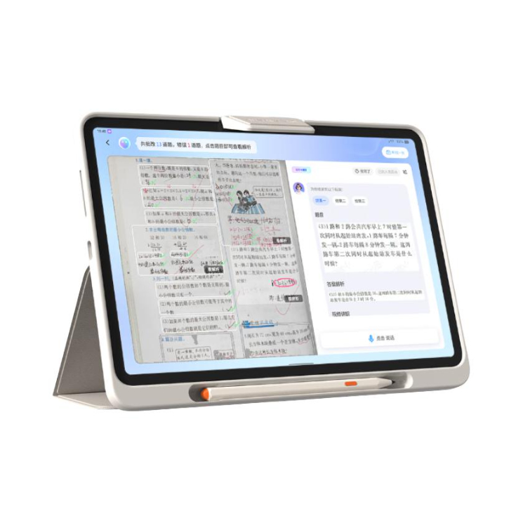 推荐商品：小猿 P40Ultra 2026款 12.3英寸 平板电脑 AI学习机 护眼大屏 全科 家教 作业辅导 小学到高中全场景