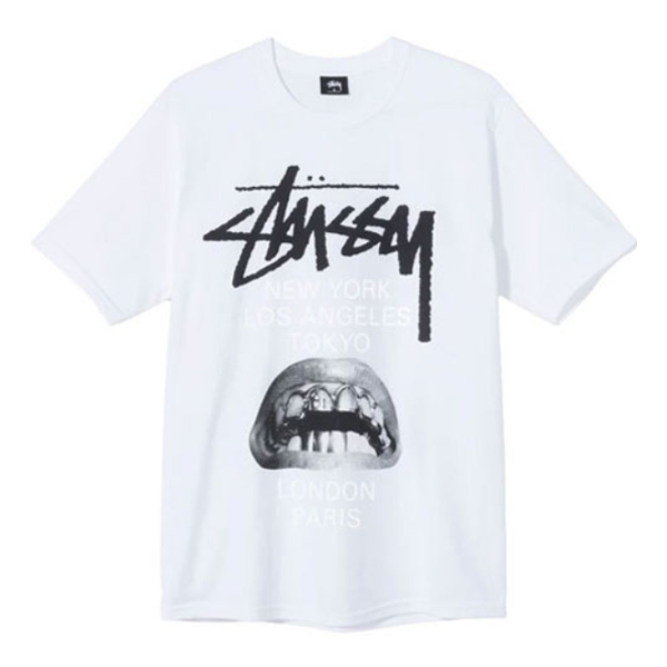 Stussy X RICK OWENS 联名40周年联名短袖T恤 男女同款