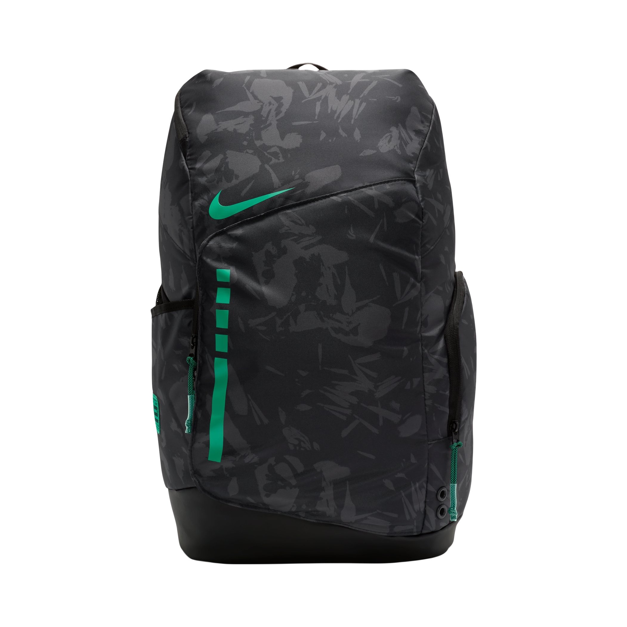 Nike Hoops系列 织物拼接稳定运动篮球双肩包 黑/煤黑 FN0943-010