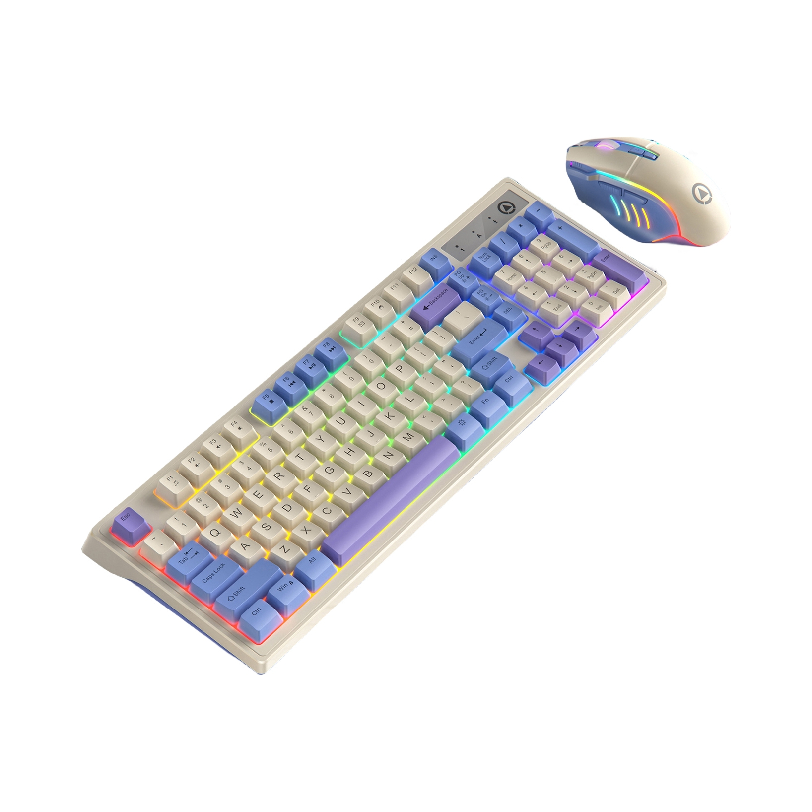 推荐商品：YINDIAO/银雕 KM800 有线键鼠套装