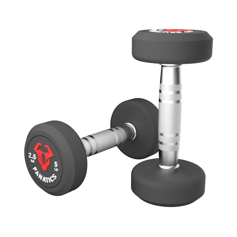 推荐商品：FANATICS 包胶 专业 健身房 哑铃 T-1