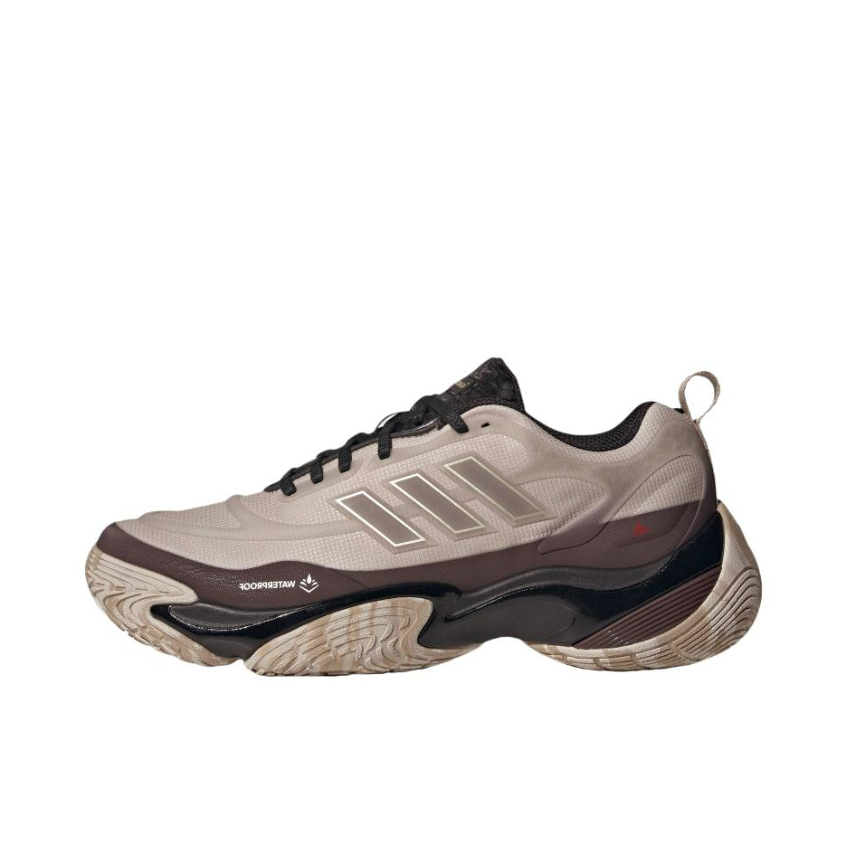 推荐商品：adidas Climaproof Amohy 跑鞋 复古时尚潮流防滑耐磨缓震回弹防泼水轻运动 奇迹棕/暗棕色/汉玉白