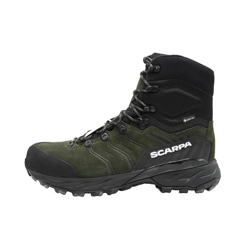 推荐商品：Scarpa RUSH 疾速 防滑 耐磨 防水 加绒 保暖 溯溪鞋 户外鞋 63138-200 绿色/黑色