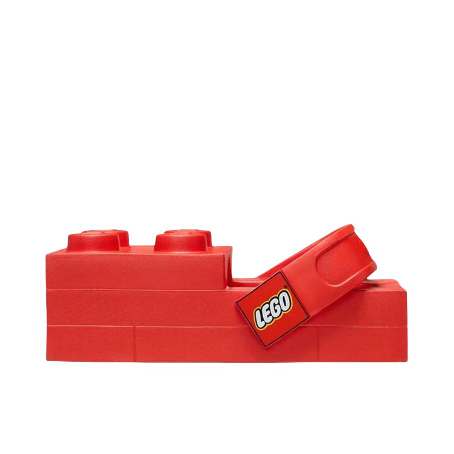 推荐商品：Crocs/卡骆驰 凉鞋 百搭一脚蹬中跟洞洞 211719 LEGO/乐高联名/红色