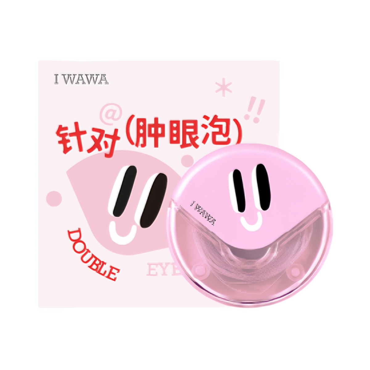 推荐商品：i-wawa/伊娃 双眼皮贴 自然无痕隐形蕾丝单面提拉肿眼泡单眼皮通用