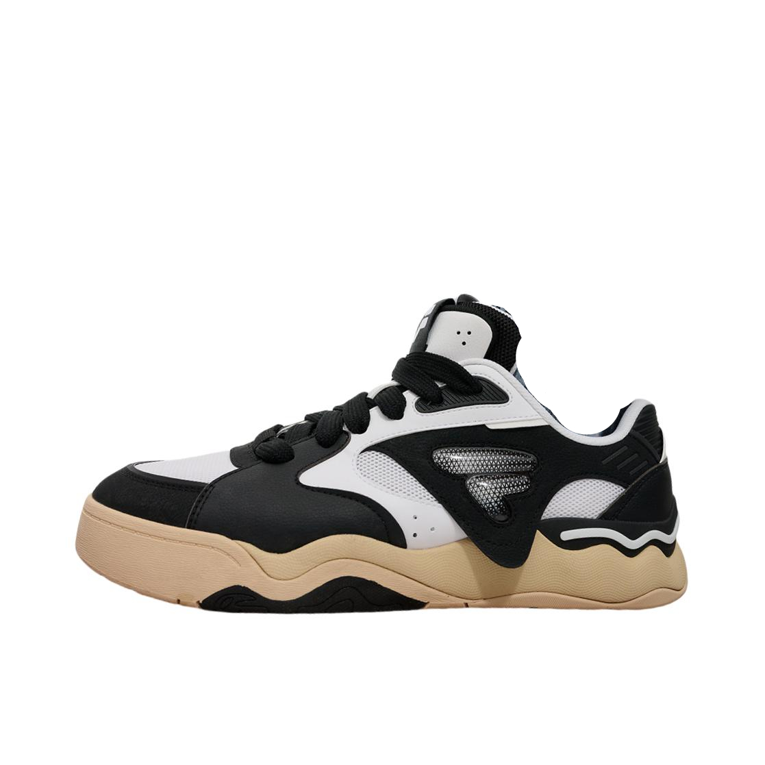 推荐商品：FILA/斐乐 KICK II 防滑耐磨 舒适透气 减震轻便 百搭耐看 运动休闲鞋 白色/黑色
