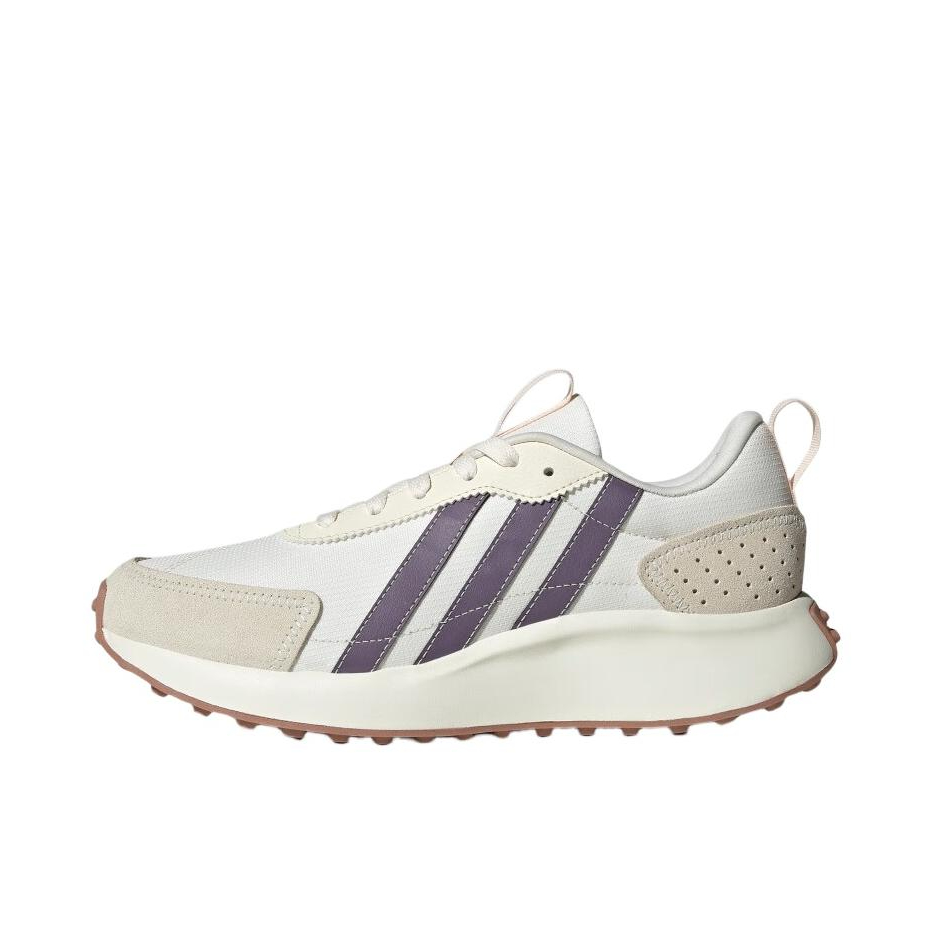 推荐商品：adidas Neo Futro Lite 运动休闲鞋 华夫鞋 面包鞋 缓震耐磨防滑透气舒适轻便复古百搭 女款/白色/浅灰色/暗紫色
