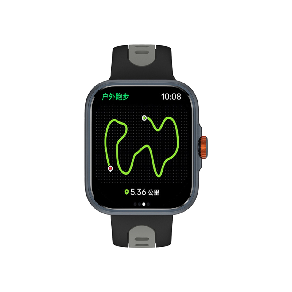 推荐商品：DMDG MS216 蓝牙连接IP68游泳防水马拉松跑步专用配速计时测距测心率GPS运动轨迹多功能户外海拔骑行指南针智能男女同款手表