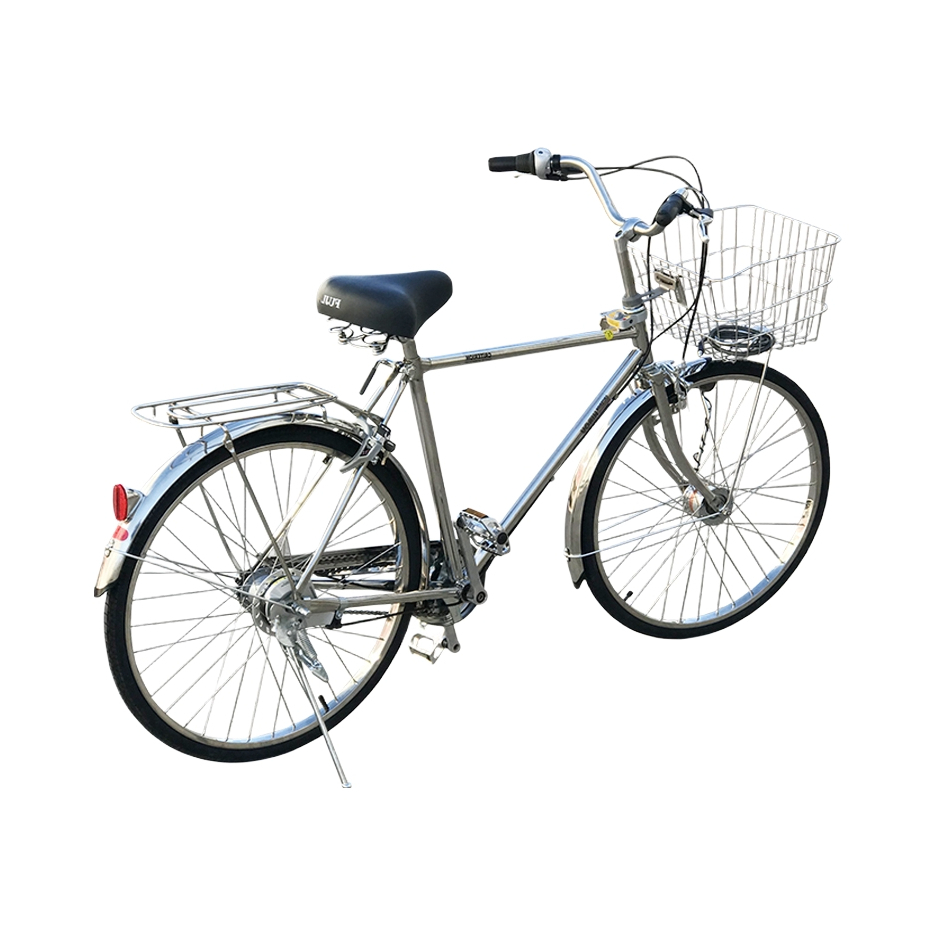 推荐商品：基洛夫 不锈钢 直梁变速 通勤 复古 自行车 0012