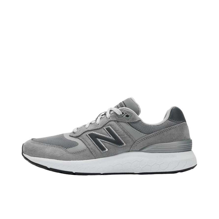 推荐商品：New Balance 880 跑鞋 经典复古缓震舒适透气减震防滑耐磨简约低帮长跑 白色/灰色