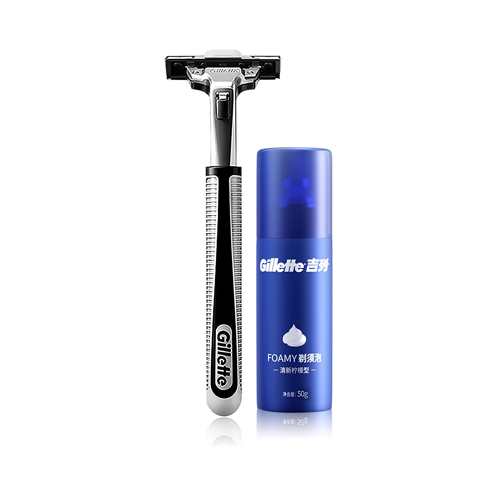 推荐商品：【男士专用】Gillette/吉列 手动刮胡剃须刀 送男生礼物