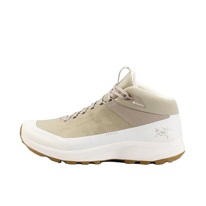 推荐商品：Arc'teryx 始祖鸟 Aerios FL 2 Gore-Tex 防水防滑 圆头 织物 覆盖 徒步鞋 户外鞋 黄色/白色