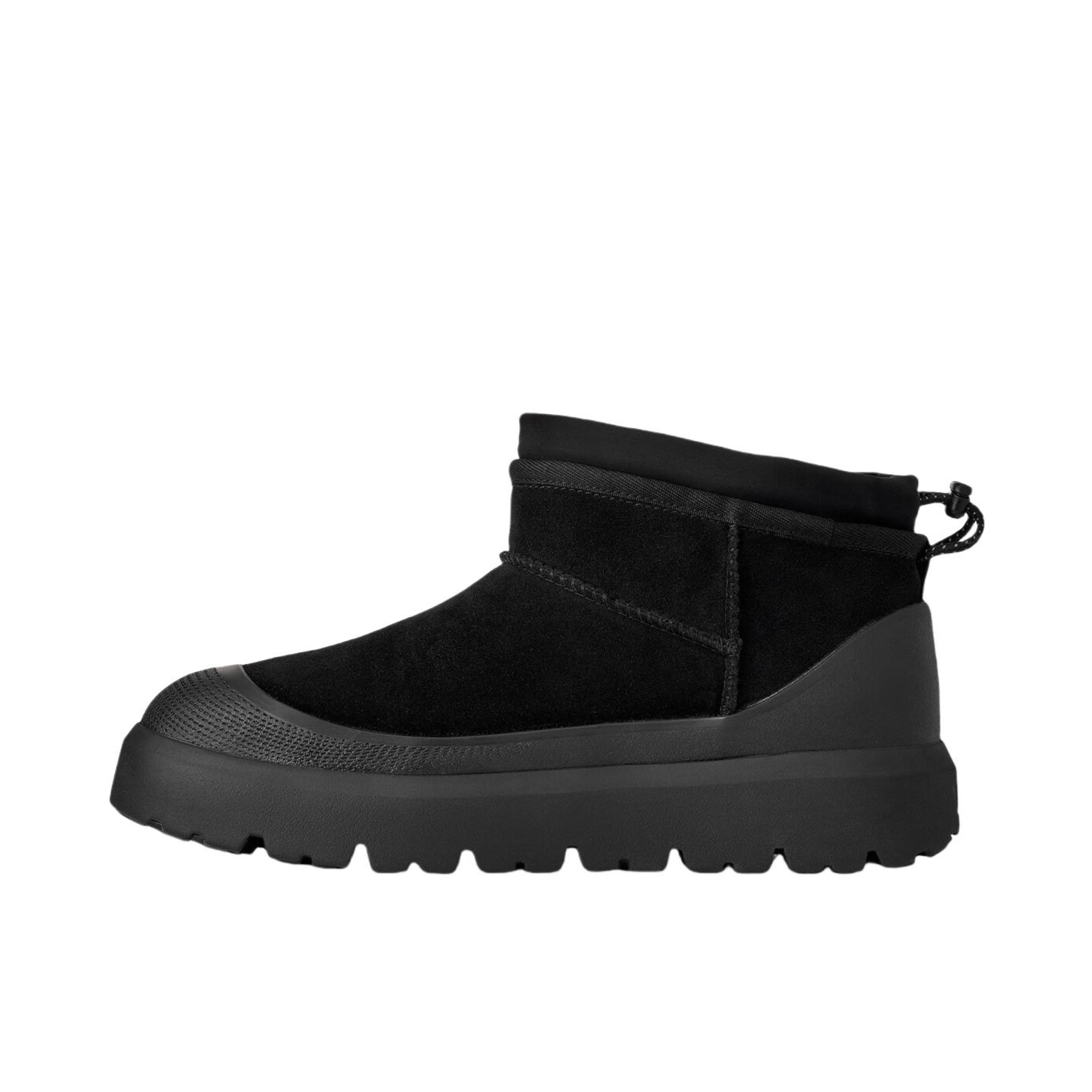推荐商品：UGG  Classic Ultra Mini  圆头 短筒 皮毛一体 秋冬  雪地靴 黑色/暗黑色