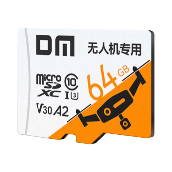 推荐商品：DM TF内存卡 适用无人机 A2 U3 V30 白卡