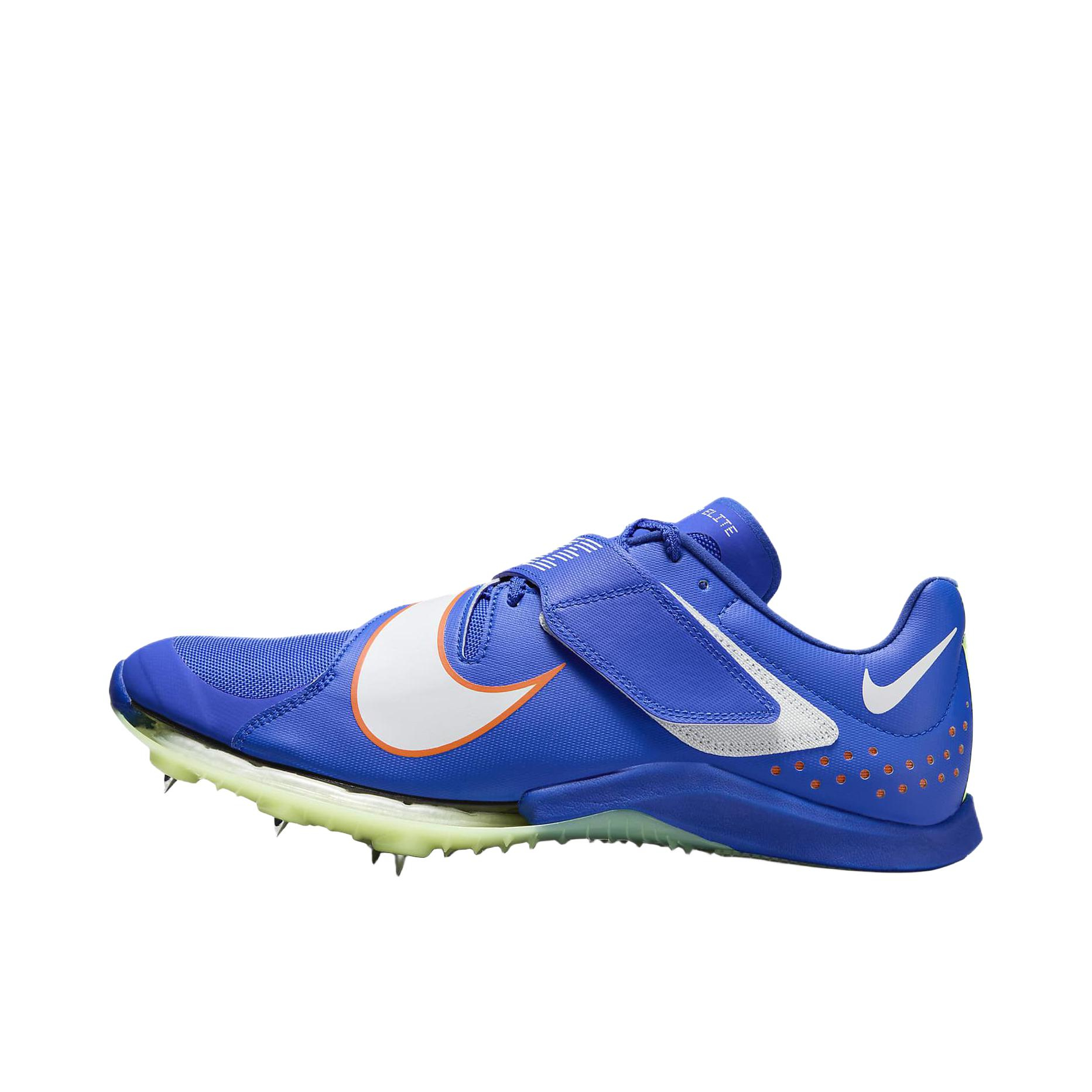 推荐商品：Nike Air Zoom LJ Long Jump Elite 跑鞋 防滑耐磨轻便透气田径织物跳远 蓝色