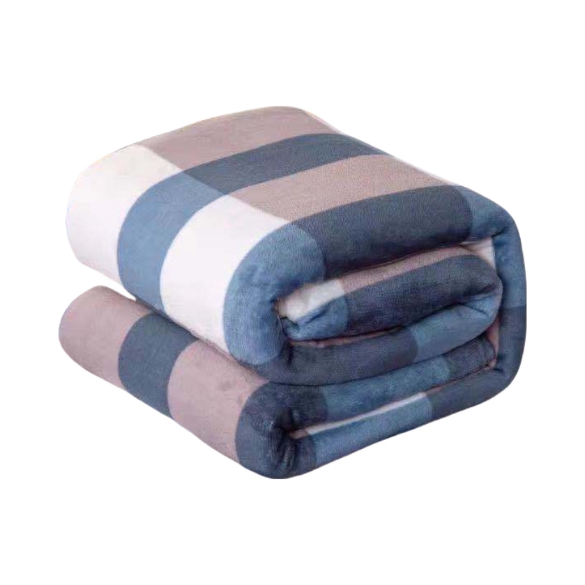 推荐商品：爵超 法兰绒 加厚毛毯