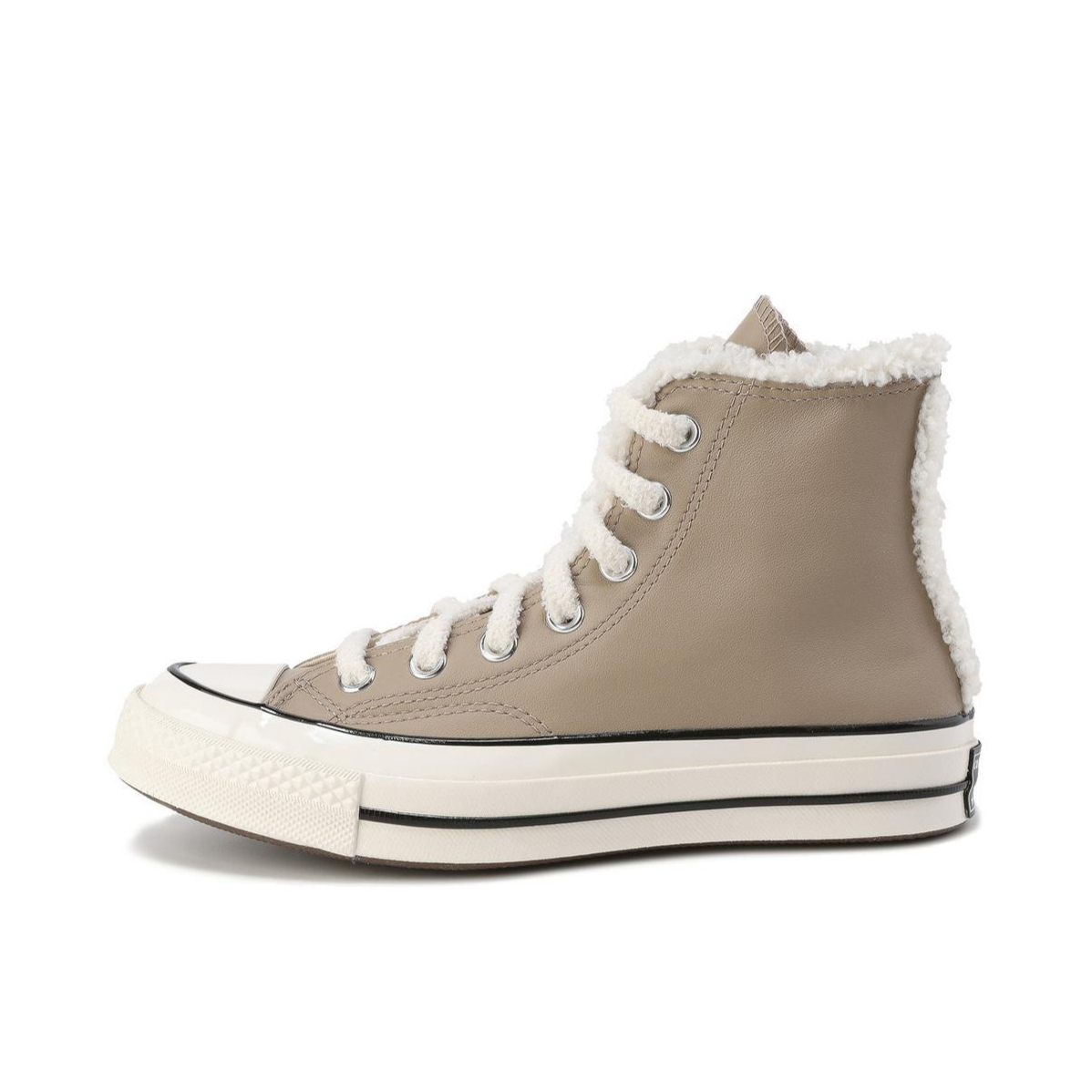推荐商品：Converse/匡威 1970s 帆布鞋 圆头防滑经典复古轻便时尚拼接百搭 加绒/棕色/白色