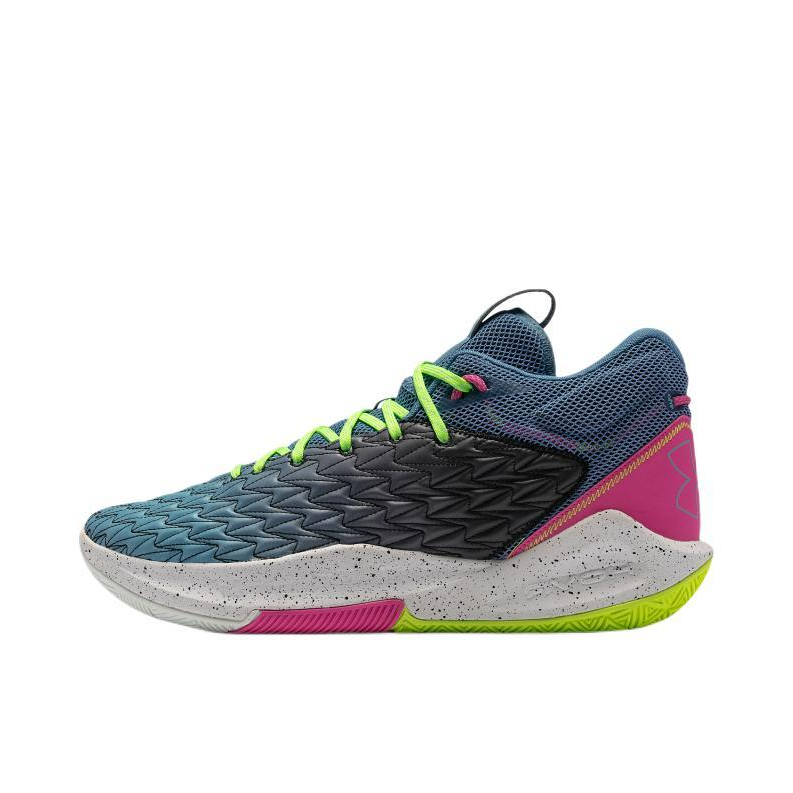 推荐商品：Under Armour/安德玛 HOVR Havoc 5 Clone 缓震轻便 网面透气 防滑耐磨 篮球鞋 绿色