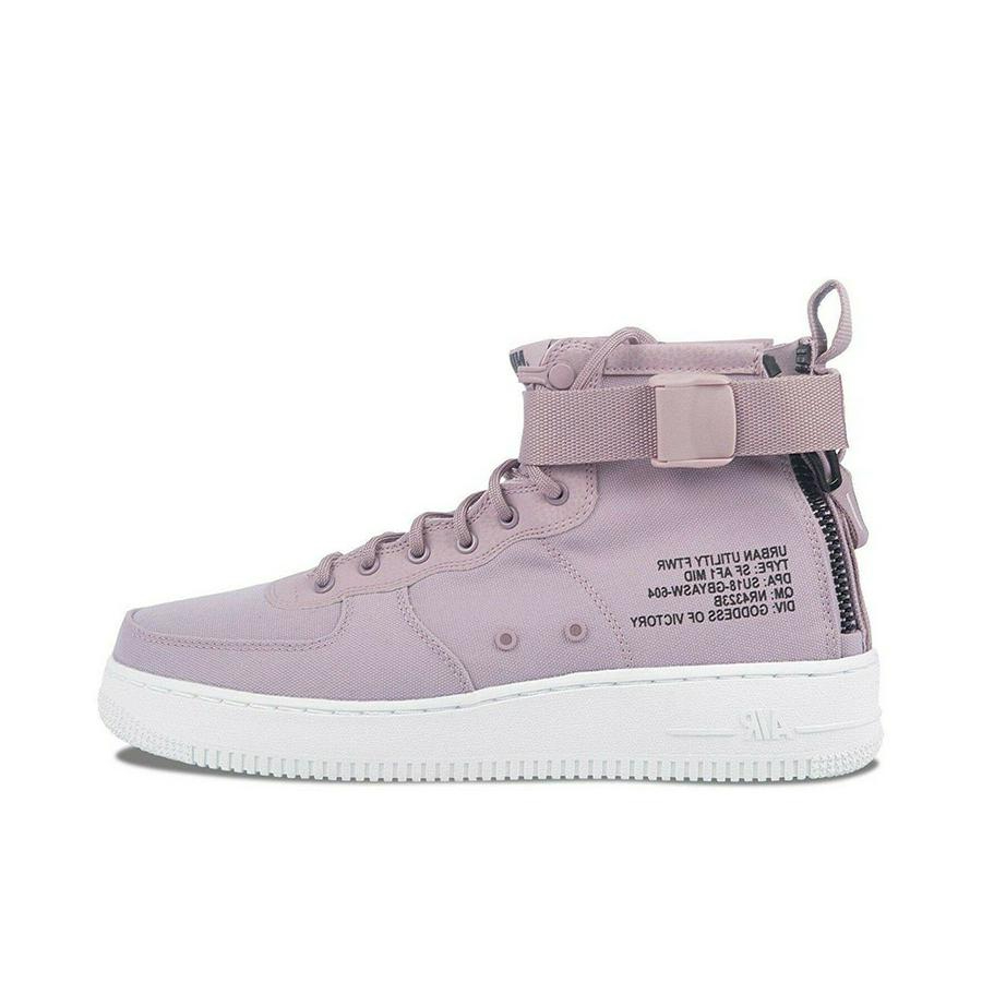 推荐商品：Nike Air Force 1 SF 板鞋 机能缠绕防滑耐磨减震透气复古包裹性 Elemental Rose 淡紫色