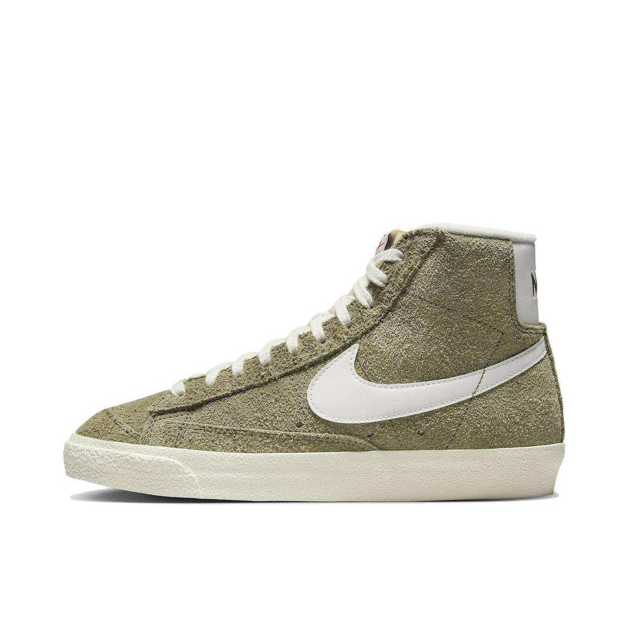 推荐商品：Nike Blazer 板鞋 经典复古防滑舒适百搭 橄榄绿