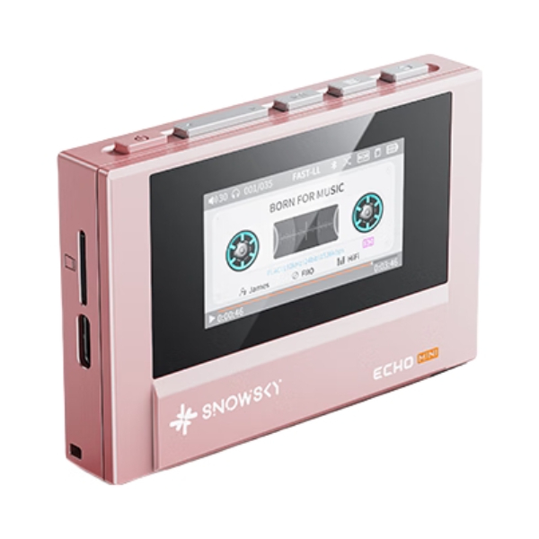 推荐商品：FiiO/飞傲 雪漫天ECHO MINI MP3/MP4音乐播放器 复古动态UI 15h超长续航