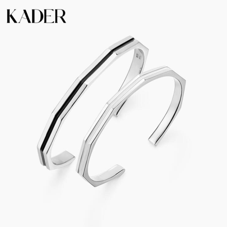 kader/卡蒂罗 时间齿轮系列 情侣手镯一对 SZ0138