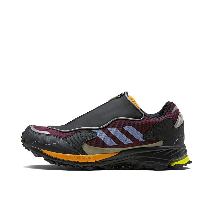 推荐商品：adidas Consortium Response Hoverturf 跑鞋 防滑耐磨减震回弹网布透气包裹性织物 黑/酒红