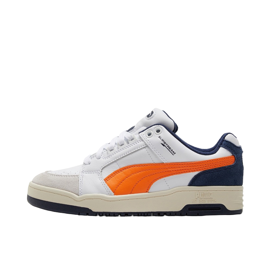 推荐商品：Puma/彪马 Slipstream 板鞋 潮流复古防滑耐磨舒适透气减震圆头 低帮/白色/蓝色/橙色