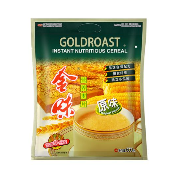 推荐商品：金味 原味 营养麦片 袋装 干吃尝鲜款强化钙饱腹代餐免煮