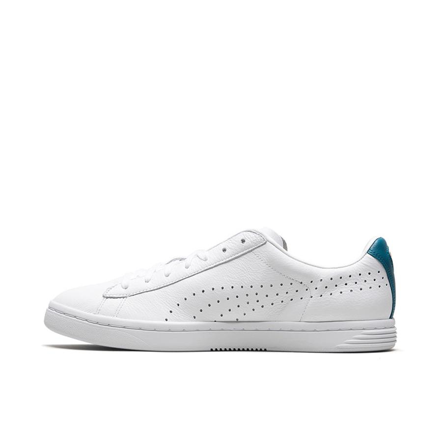 推荐商品：Puma/彪马 Court Star 板鞋 防滑耐磨时尚复古舒适轻便透气运动百搭 White/DeepSkyBlue 白色/海洋蓝