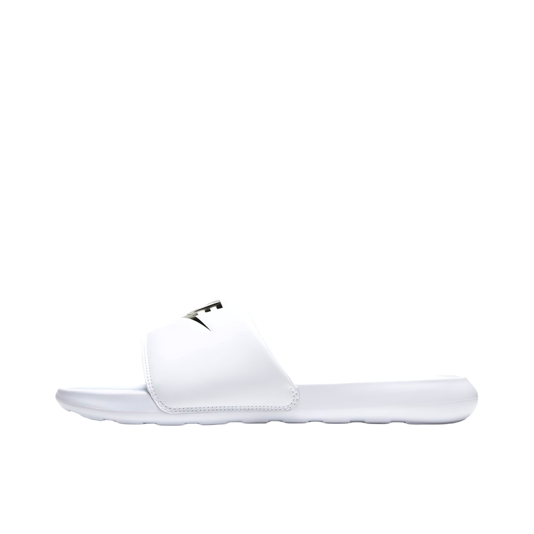 推荐商品：Nike Victori One Slide 回弹缓震 防滑耐磨 舒适轻便 透气 防水 运动 一字 拖鞋 白色/黑色