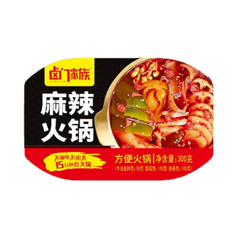 推荐商品：卤门家族 方便火锅 300g 盒装