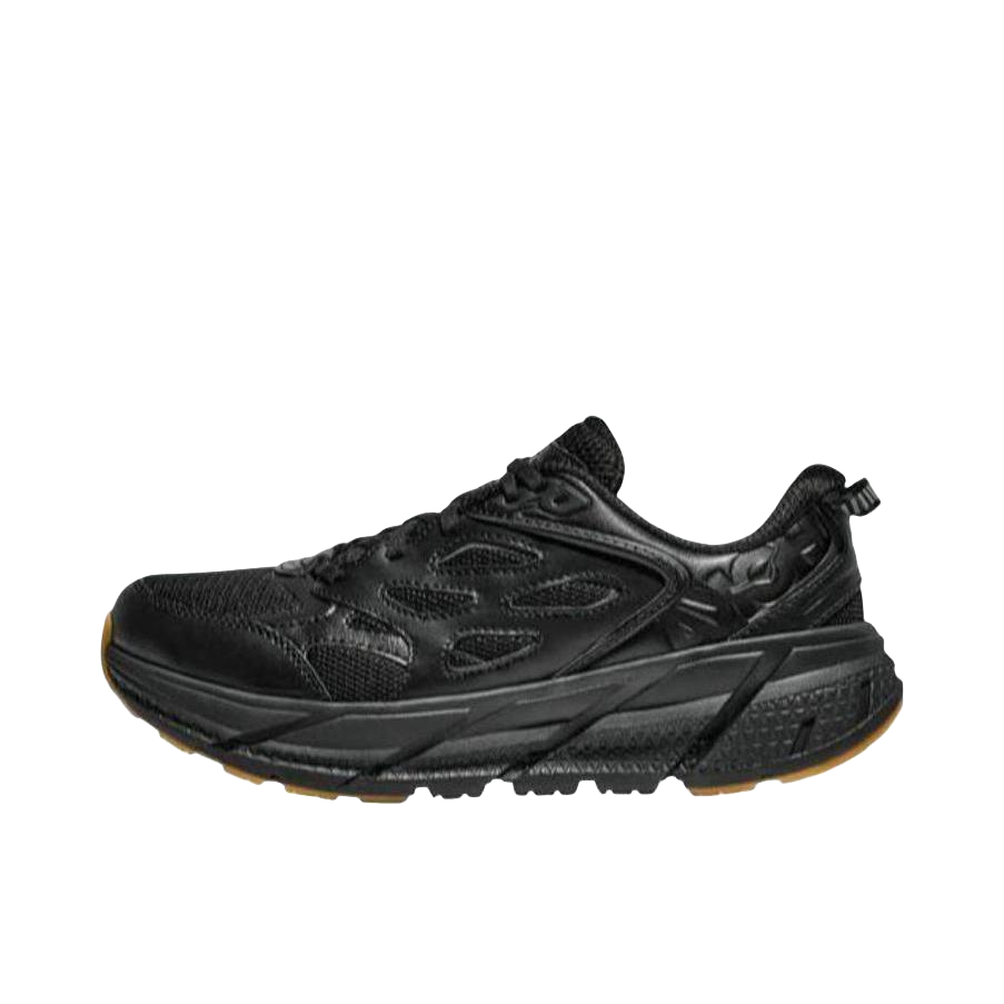 推荐商品：HOKA ONE ONE Clifton L 防滑耐磨 减震回弹 防水 织物 跑鞋 男款/黑色