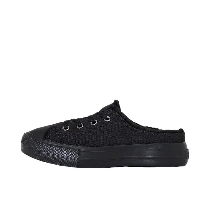 推荐商品：Converse/匡威 All Star Light PLTS BOA MULE OX 帆布鞋 柔软舒适防滑耐磨 女款/黑色