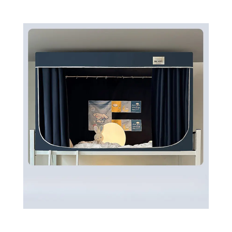 推荐商品：本屋创品 一体式 三开门 深睡遮光床帘蚊帐