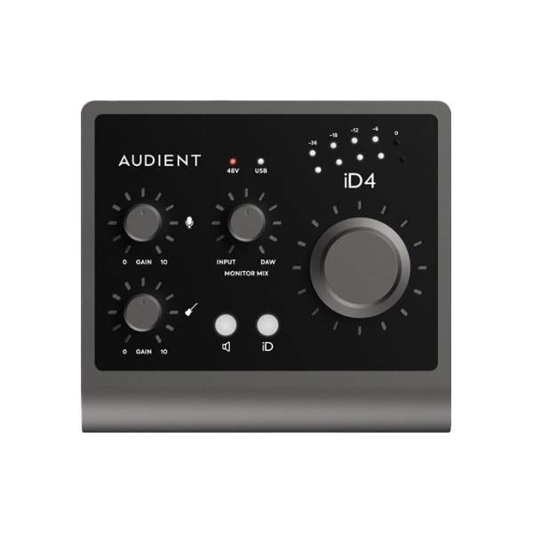 推荐商品：Audient/奥顿特 iD4 MKII二代音频接口编曲混音外置声卡