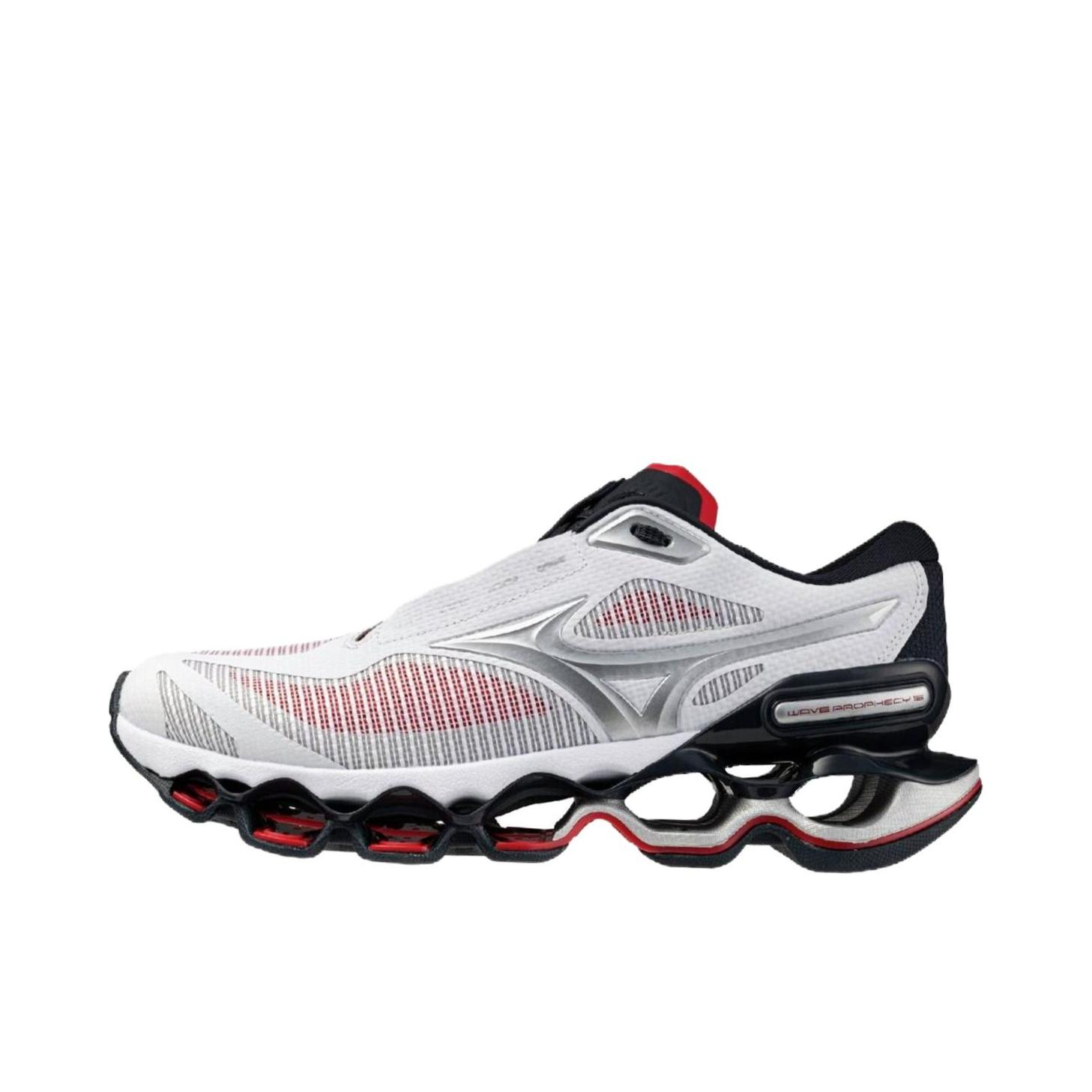 推荐商品：Mizuno/美津浓 Wave Prophecy 15 跑鞋 减震耐磨透气贴合 白色 