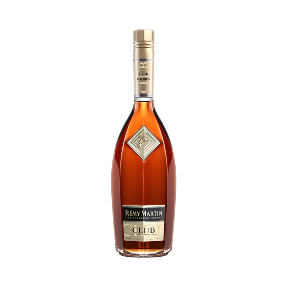 推荐商品：Rémy Martin/人头马 CLUB 500ml 40%vol 干邑白兰地 裸瓶装