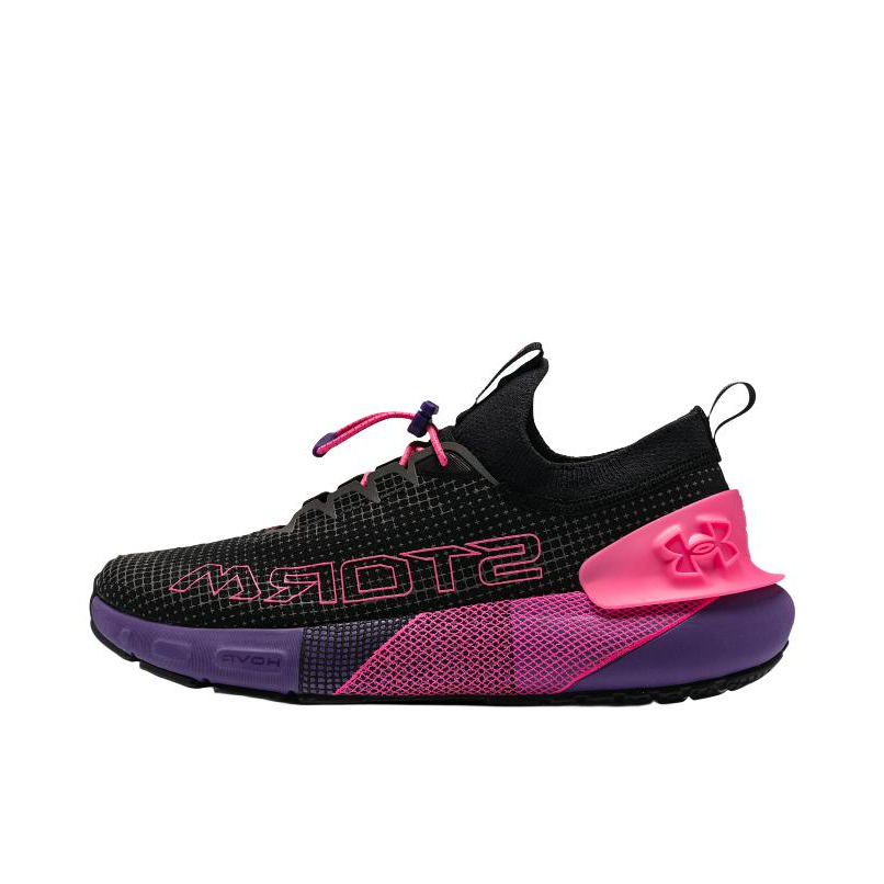 推荐商品：Under Armour/安德玛 HOVR Phantom 3 网布 缓冲 健身训练 织物 缓震回弹 跑鞋 黑色/紫色/粉色