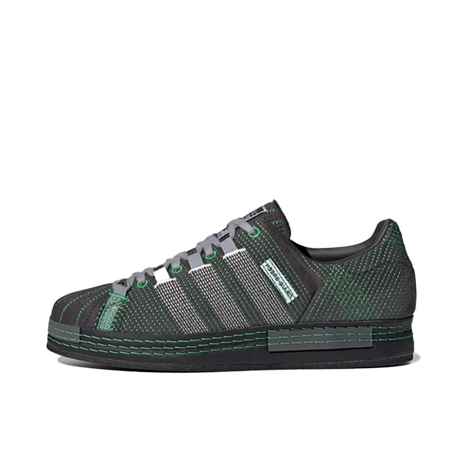 推荐商品：【宋雨琦同款】 adidas Originals Superstar 板鞋 轻便贝壳头薄底舒适百搭耐磨复古 Craig Green联名/墨绿/黑色