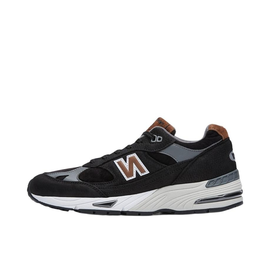 推荐商品：New Balance 991 跑鞋 舒适减震防滑耐磨织物网布透气经典复古休闲运动百搭通勤贴合 黑色/棕色/灰色