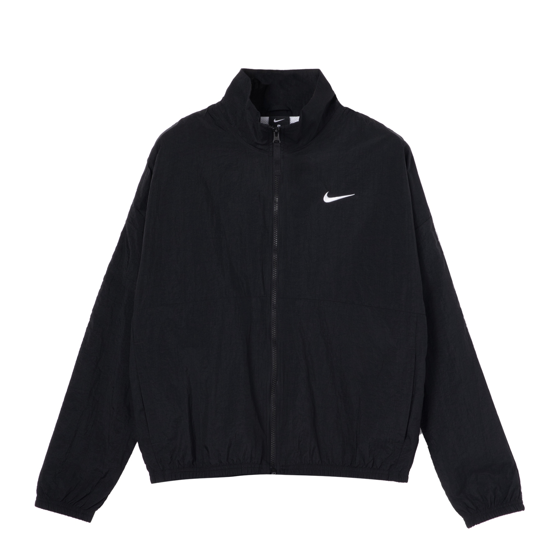 Nike 轻薄透气休闲运动拉链立领梭织夹克 男女同款 CW7349