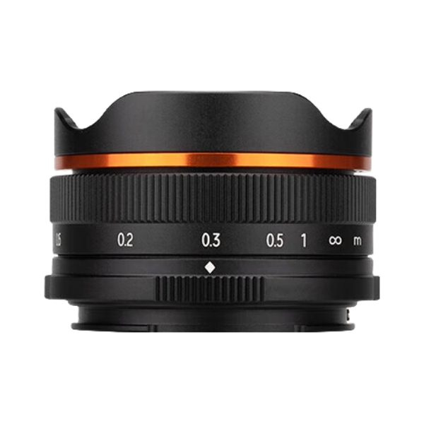 推荐商品：brightin star/星曜 10mm F5.6 广角定焦镜头 挂机饼干 超广鱼眼