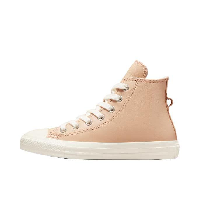 推荐商品：Converse/匡威 Chuck Taylor All Star 帆布鞋 常青款轻便防滑耐磨百搭复古圆头减震贴合高帮 桃粉色