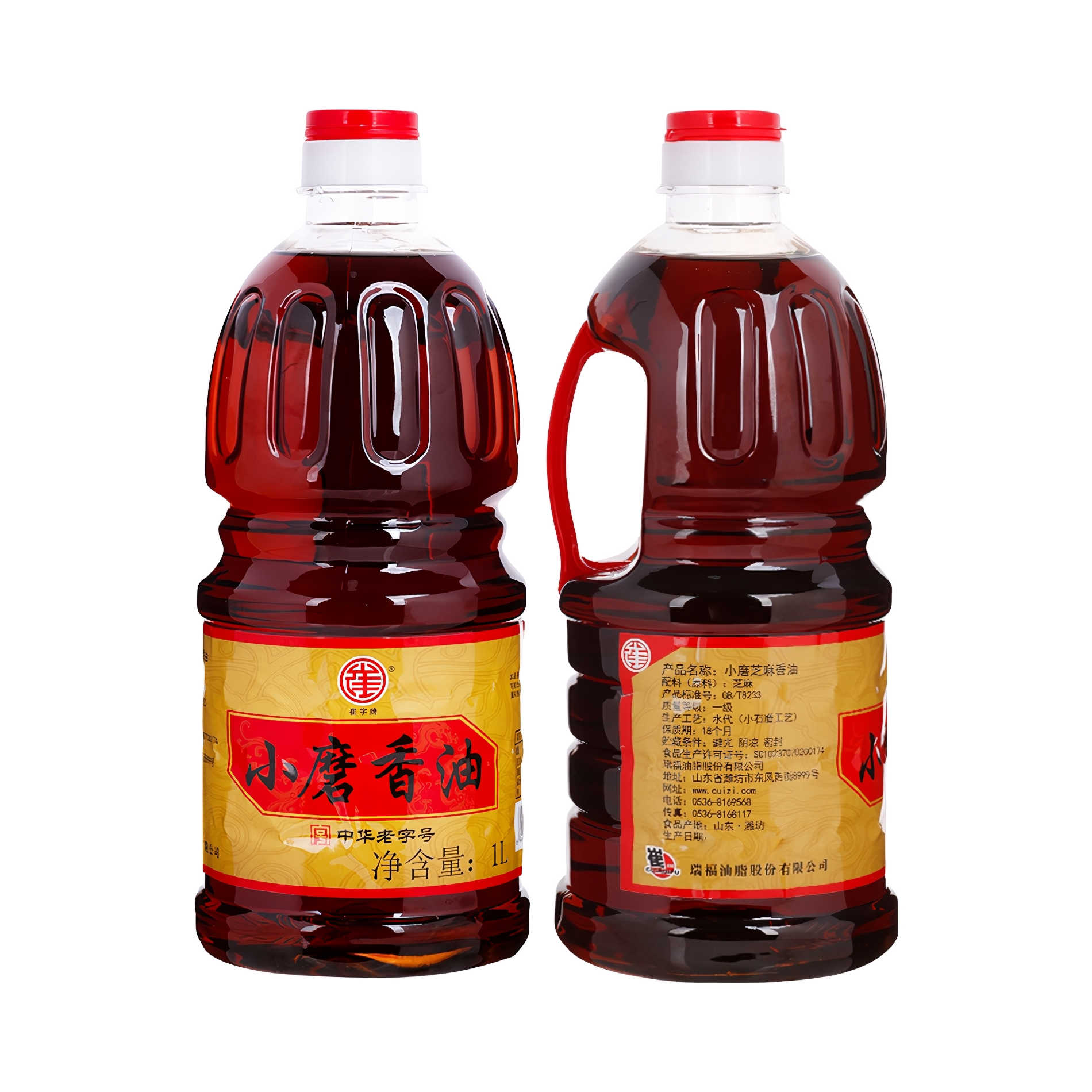 推荐商品：崔字牌 小磨香油 桶装