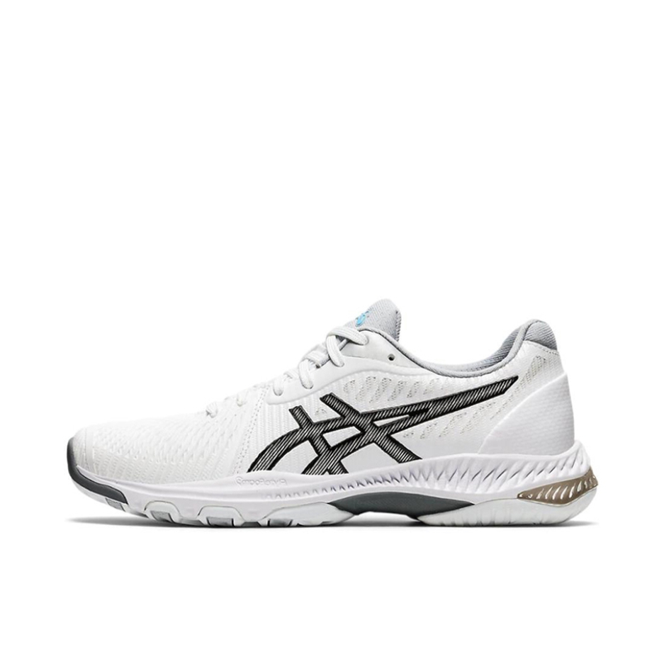 推荐商品：Asics/亚瑟士 Netburner Ballistic FF 2 减震舒适 防滑耐磨 透气轻便 合成革 排球鞋 白色/黑色