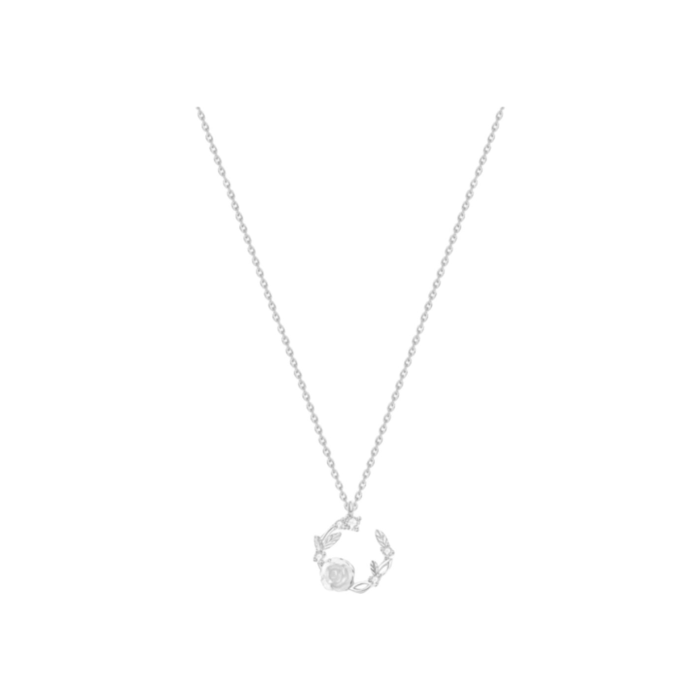 推荐商品：TRUE ME 山茶花足银/S925银项链 DX3079