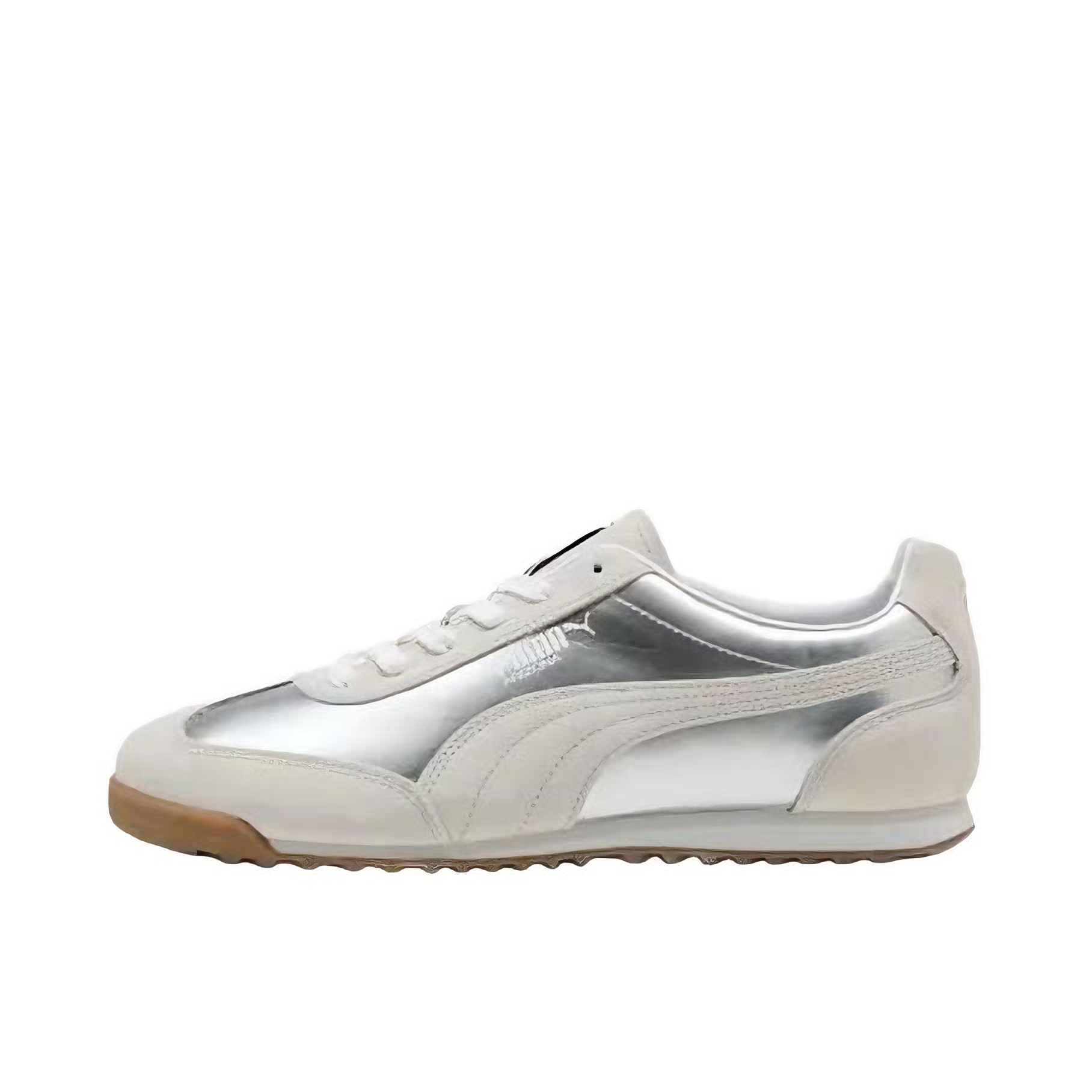 推荐商品：Puma/彪马 Arizona Classic 运动休闲鞋 T头轻盈防滑耐磨百搭情侣薄底 米色/银色