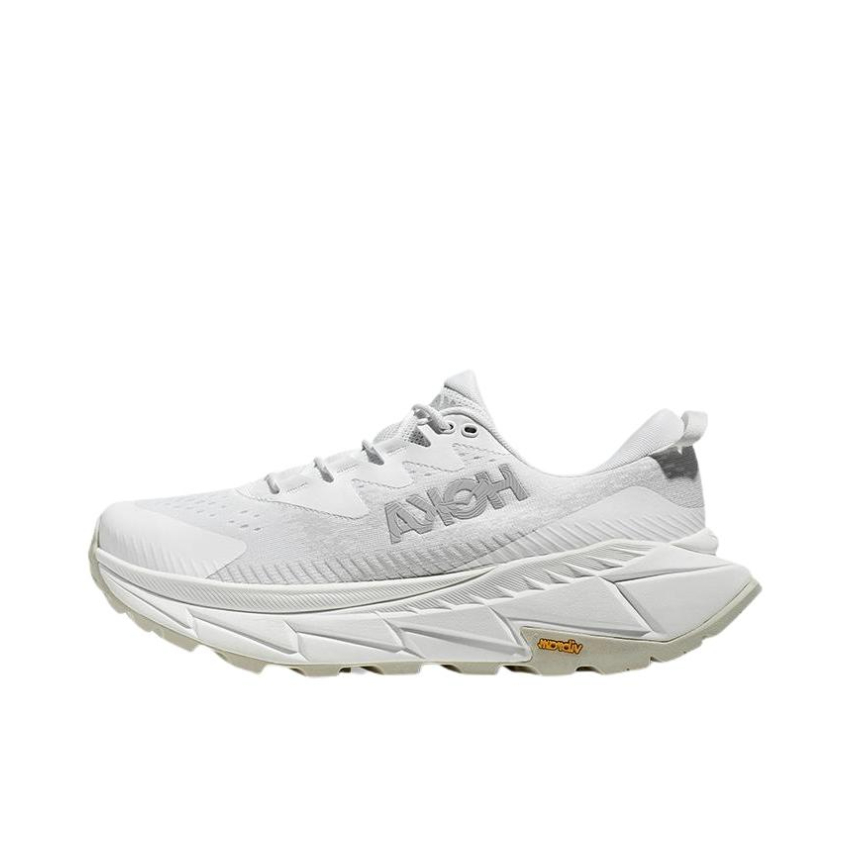 推荐商品：HOKA ONE ONE SKYLINE-FLOAT X 舒适轻便 缓震耐磨 防滑 运动 户外登山 跑鞋 白色